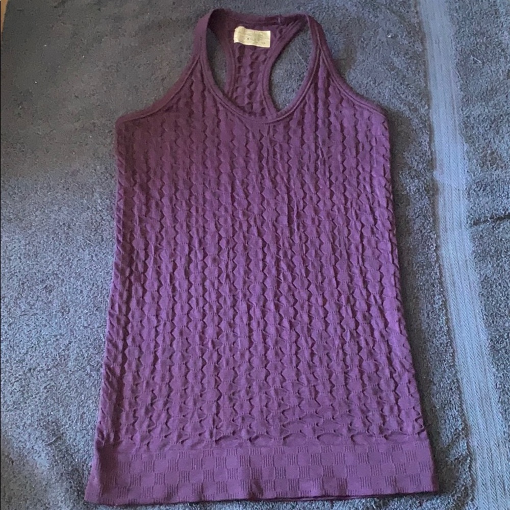Athleta Purple Racerback Tank Top XS